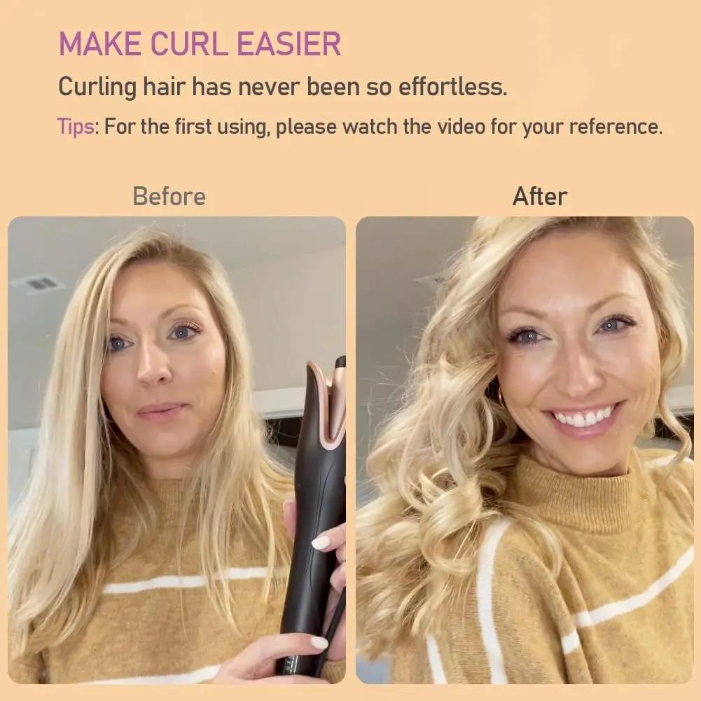 Boucleur Rotatif Anti-Brûlure LCD - Hind Style