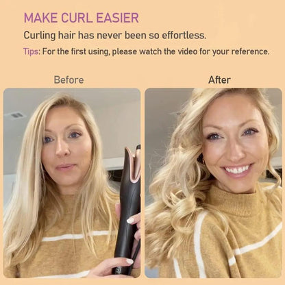 Boucleur Rotatif Anti-Brûlure LCD - Hind Style